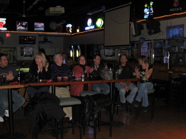 K. V. HotShots Sports Bar 1/24/09